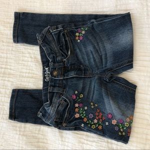 Embroidered Jeans. The cutest!